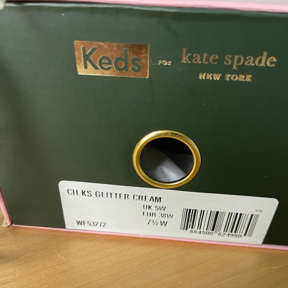 NEW Kate Spade Keds Size 7.5 Wide - Picture 5 of 8